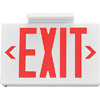 LED Exit Sign 1 or 2-Sided (GREEN or RED LETTERING)