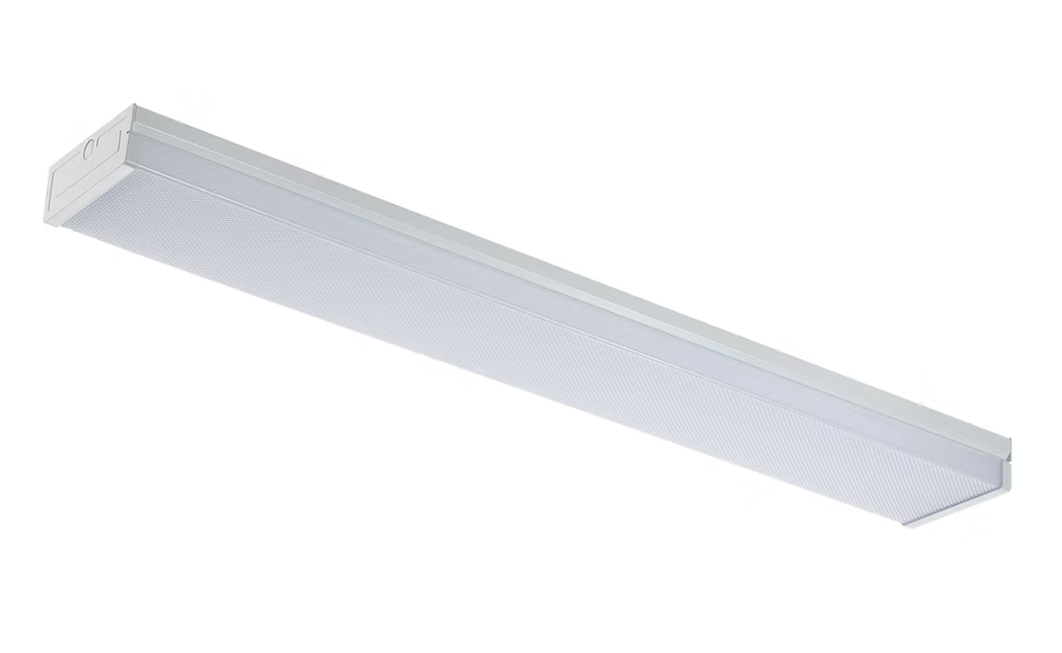 (5 PACK) 4FT WRAPAROUND LED FIXTURE 40W 5,200 Lumen (3000K/4000K/5000K) SELECTABLE