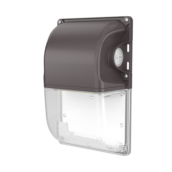 Mini Wall Pack w/Photo Eye WATTAGE SWITCHABLE (30W/20W/15W) 3CCT SWITCHABLE (3000K/4000K/5000K)