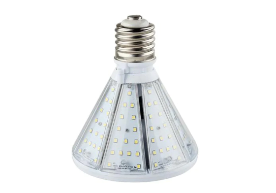 WEDGE TYPE DOWN (INVERTED) LED RETROFIT LIGHTING 80W 5000K 10,400lm 100-277V (E39 or E26 Socket Mount) HPS, MH, HID REPLACEMENT