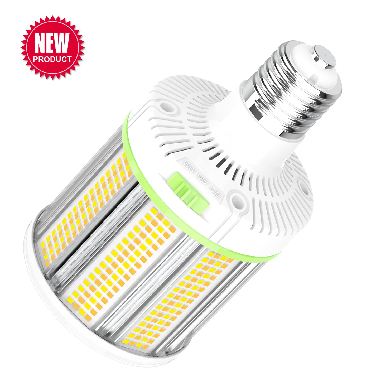 LED RETROFIT LIGHTING 100-277vAC 11,250lm 75W/60W/45W ADJUSTABLE 4500K/5000K/5700K ADJUSTABLE (E39, E40 Socket Mount) HPS, MH, HID REPLACEMENT