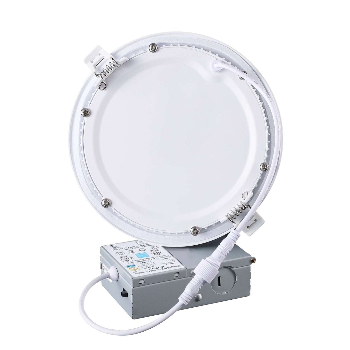 Ultra Thin ROUND 4in 9w 5 CCT Switchable (2700K/3000K/4000K/5000K/6000K) Dimmable
