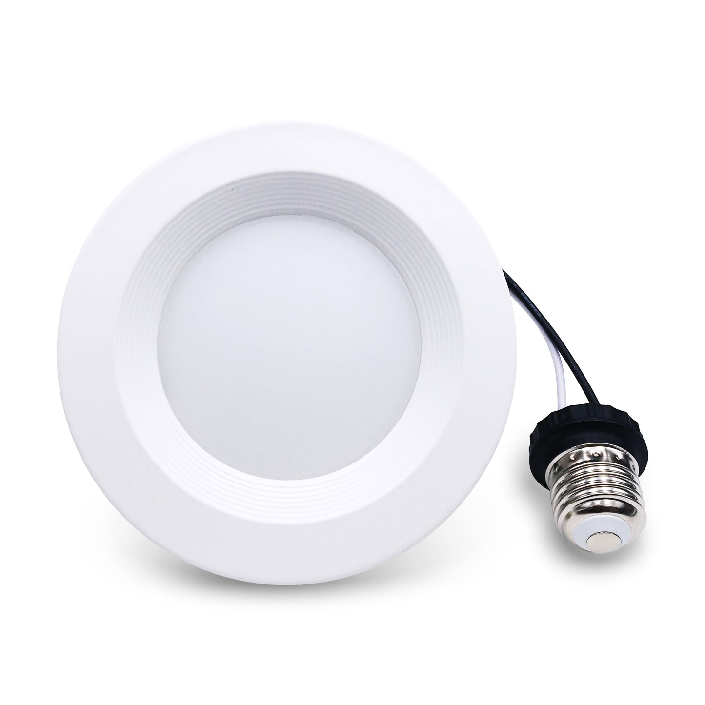 Recessed Trim 4in 8w 3CCT SWITCHABLE (3000K/4000K/5000K) Dimmable