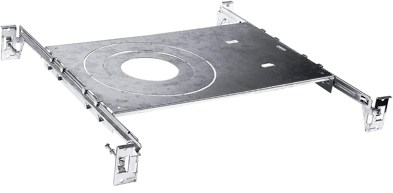 New Construction ADJUSTABLE Mounting Plate 3"-4"-6" (FOR USE WITH ROUND/SQUARE CANLESS DOWNLIGHT)