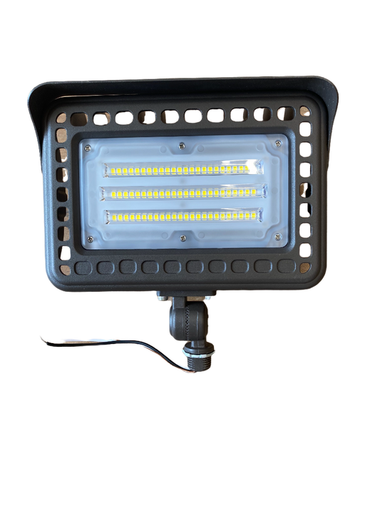 (CASE OF 20) Knuckle Mount Flood Light 20 WATT 5000K 100V-277V 123lm/w