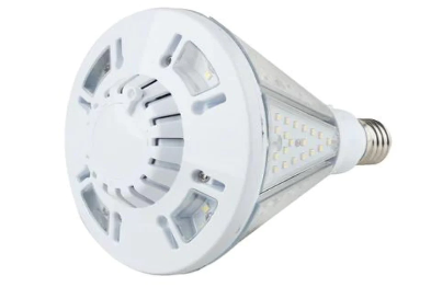 WEDGE TYPE DOWN (INVERTED) LED RETROFIT LIGHTING 80W 5000K 10,400lm 100-277V (E39 or E26 Socket Mount) HPS, MH, HID REPLACEMENT