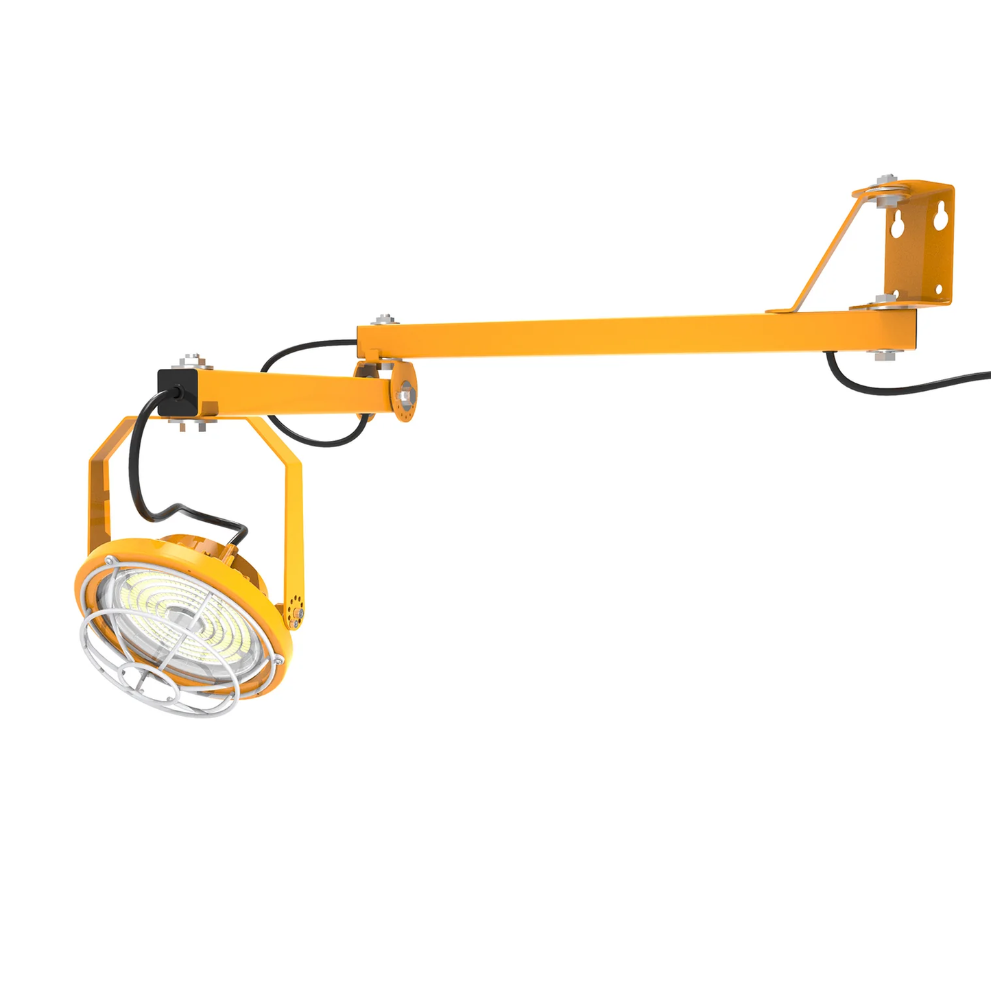 30W LED DOCK LIGHT w/ADJUSTABLE STEEL MOUNTING ARM 5000K