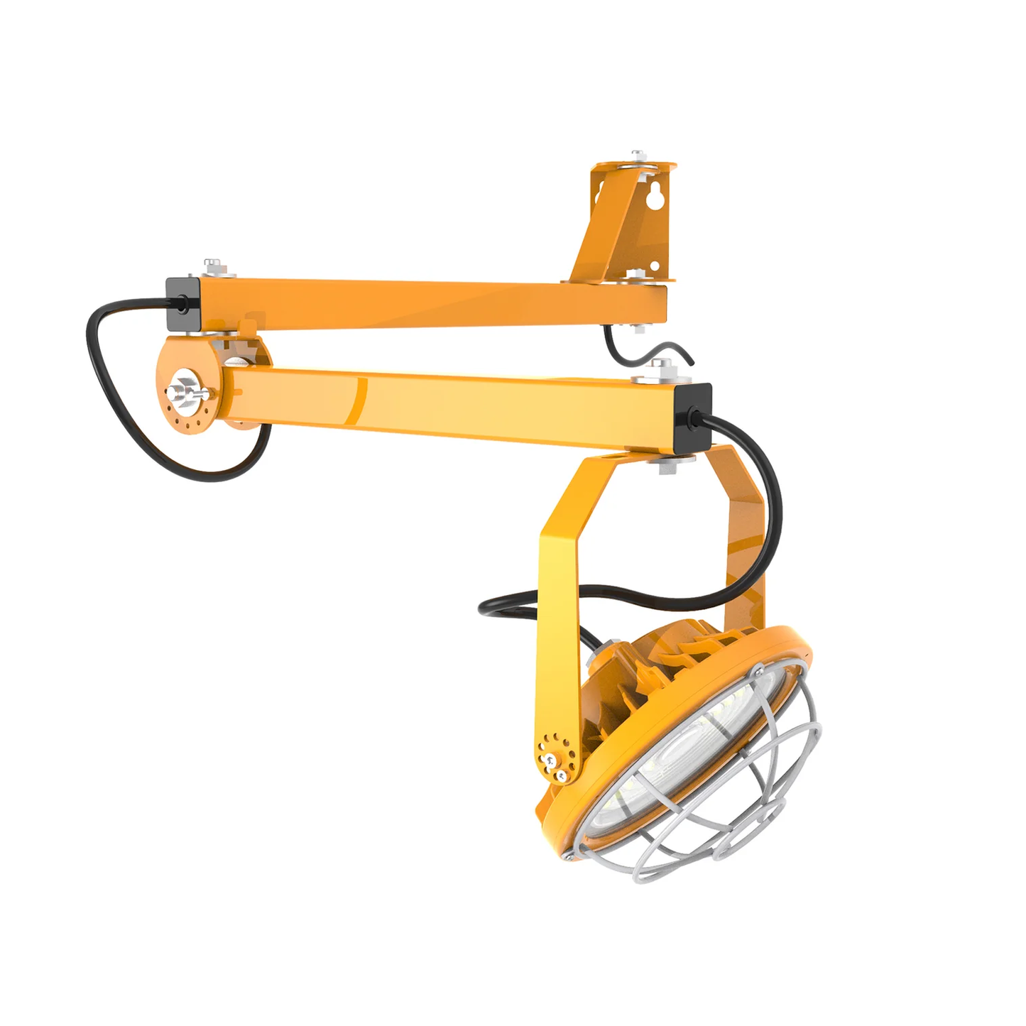 30W LED DOCK LIGHT w/ADJUSTABLE STEEL MOUNTING ARM 5000K