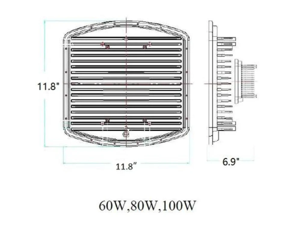 200 WATT EXPLOSION PROOF LED FLOOD LIGHT 26,000lm 5000K 120-277V IP68