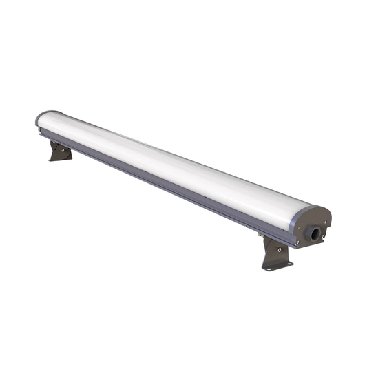 60 WATT 4FT EXPLOSION PROOF LED LINEAR  8,400lm 5000K 120-277V IP66 CEILING/PENDANT CHAIN MOUNTING ACCESSORIES INCLUDED
