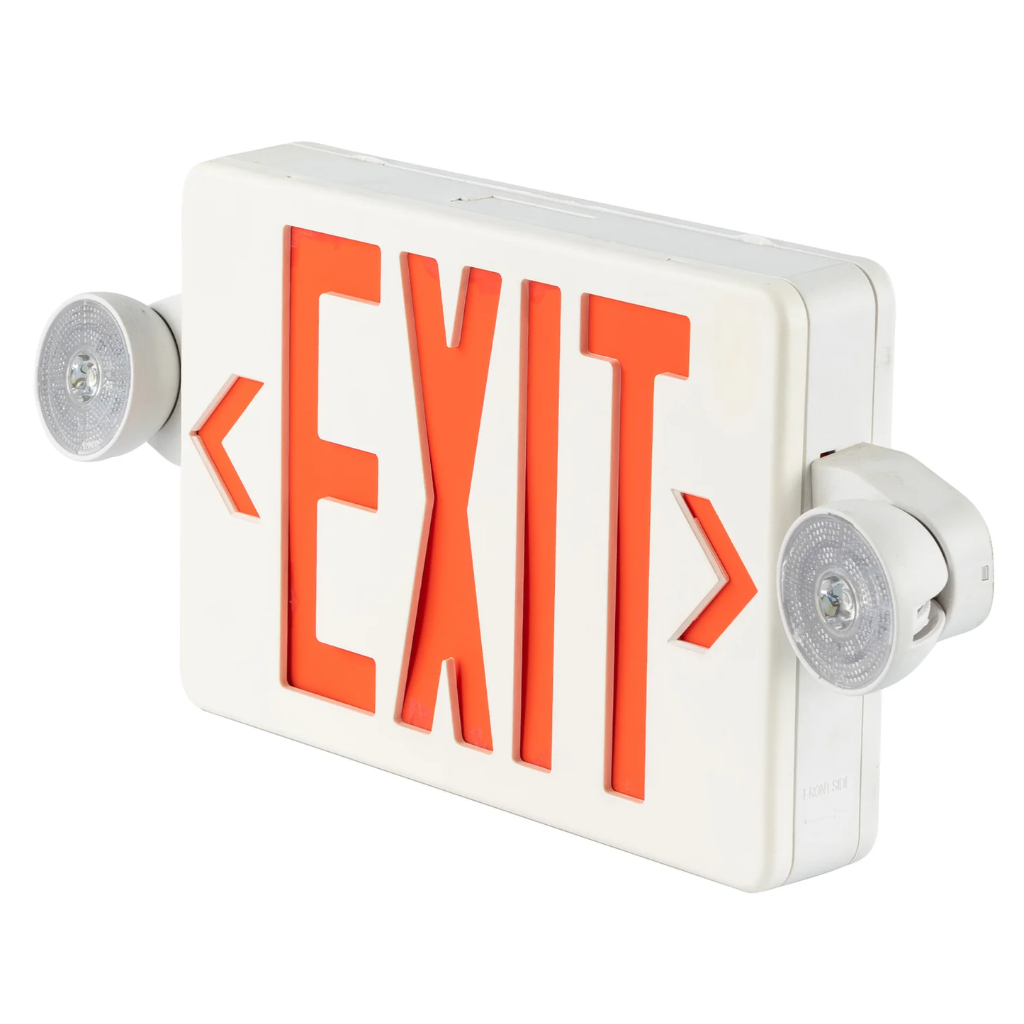 LED Exit Sign w/Spotlight 1 or 2-Sided