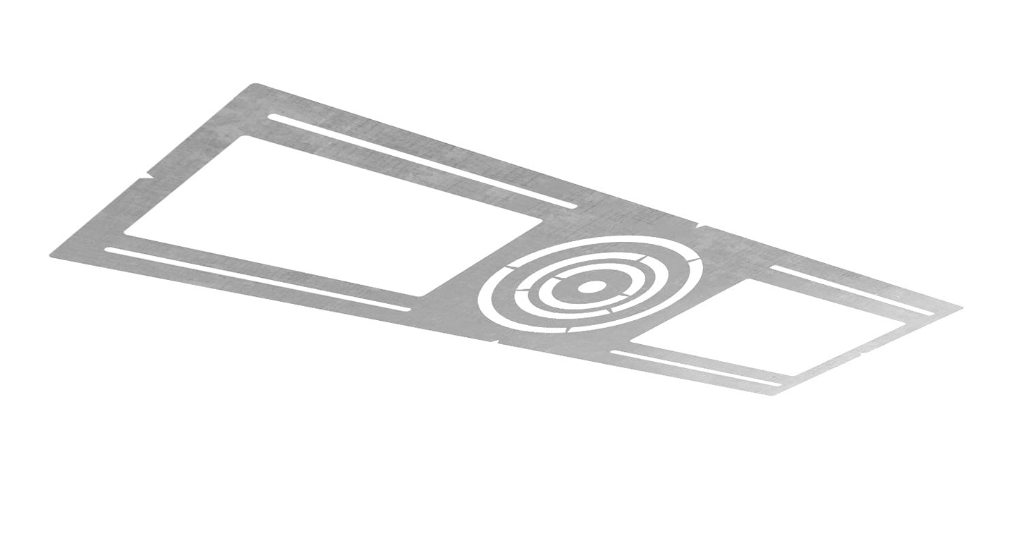 (10-PACK) New Construction Flat Mounting Plate 3"-4"-6" (FOR USE WITH ROUND/SQUARE CANLESS DOWNLIGHT)