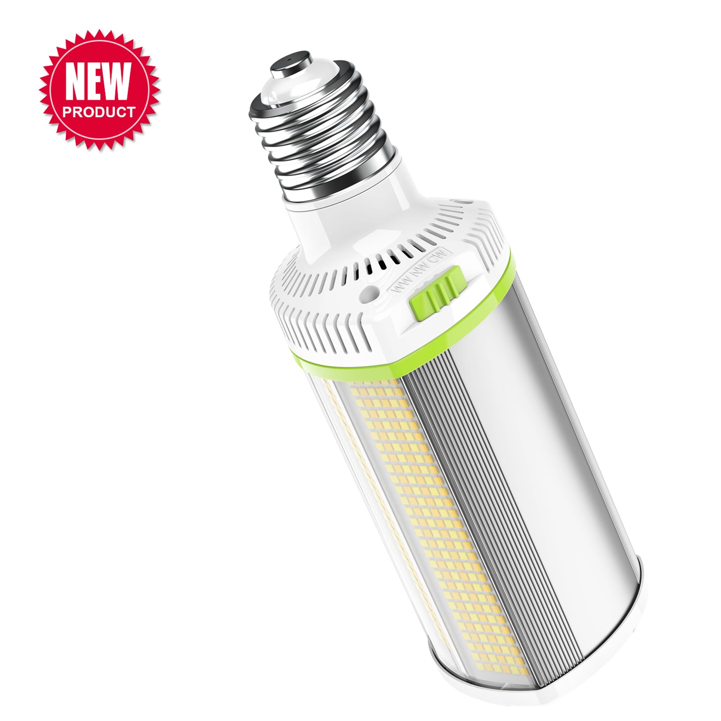 LED HORIZONTAL RETROFIT LIGHTING 277-480vAC 18,000lm  120W/100W/80W ADJUSTABLE 4500K/5000K/5700K ADJUSTABLE (E39, E40 Socket Mount) HPS, MH, HID REPLACEMENT