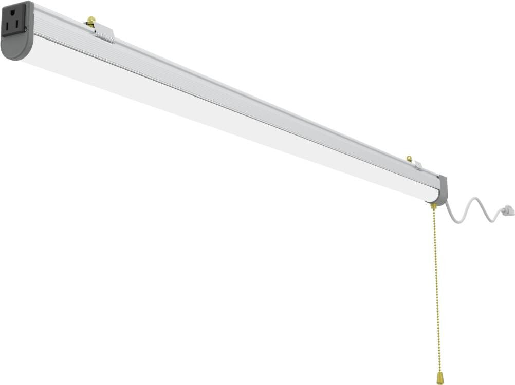 4ft 80W SHOP LIGHT 10,400lm - LINKABLE-  W/PULL SWITCH - NO RF DRIVER
