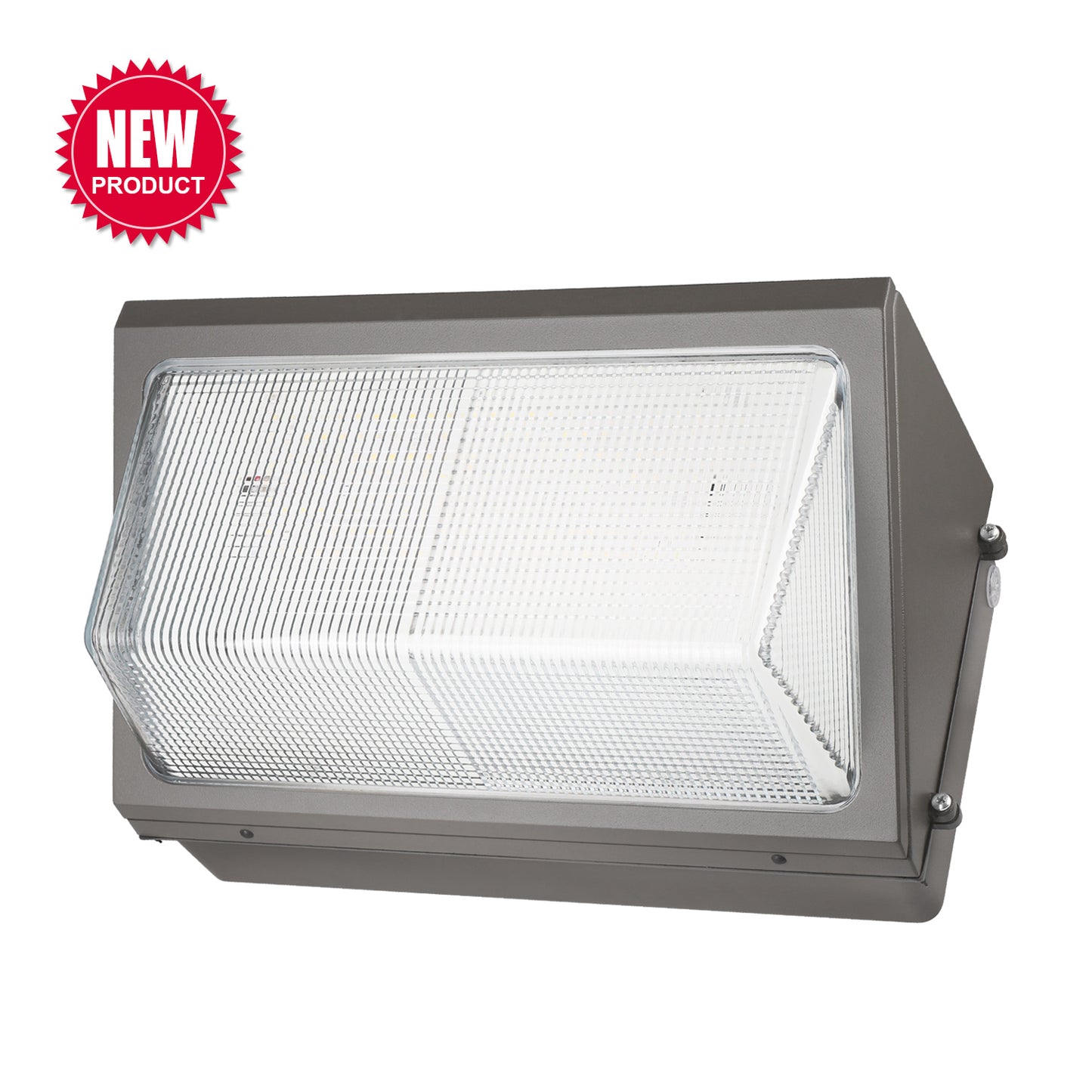 Wall Pack (LARGE BODY) 150W 19,500lm 5000K PRE-INSTALLED PHOTO EYE - GLASS LENS