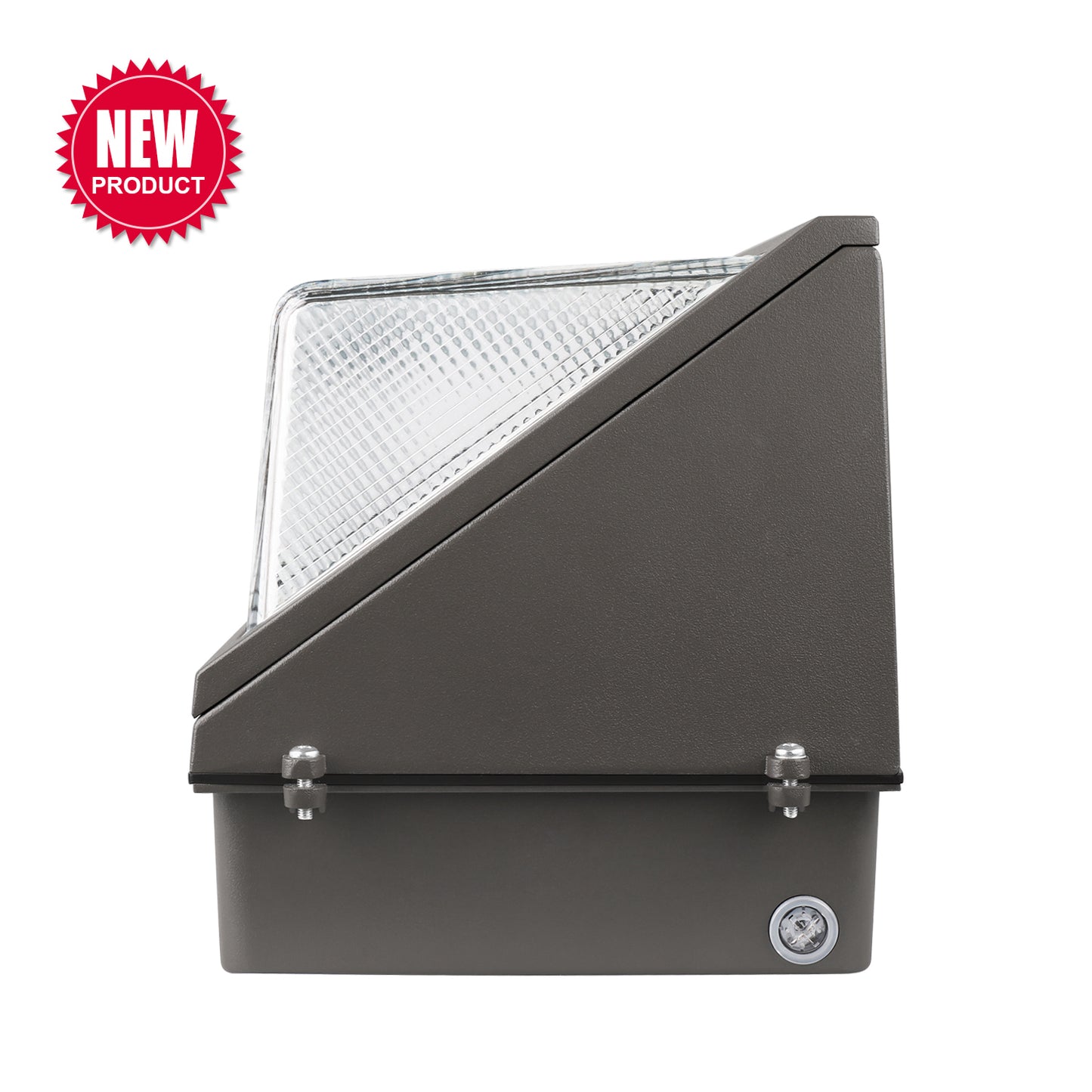 Wall Pack (LARGE BODY) 150W 19,500lm 5000K PRE-INSTALLED PHOTO EYE - GLASS LENS