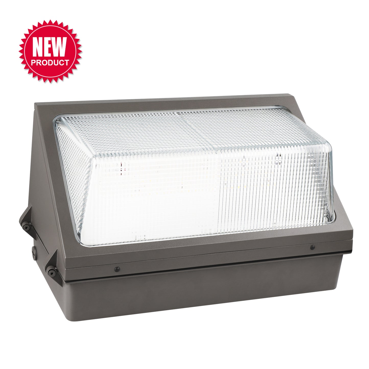 Wall Pack (LARGE BODY) 150W 19,500lm 5000K PRE-INSTALLED PHOTO EYE - GLASS LENS