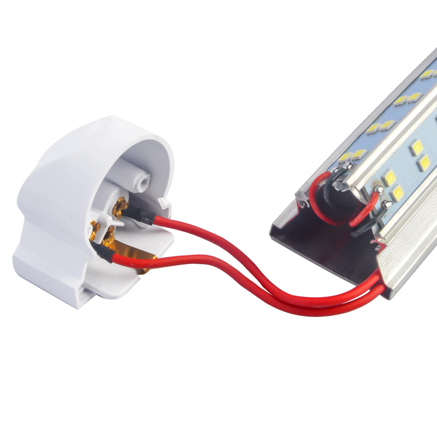 Linkable LED T8 2ft 18w 2,052 Lumen FROSTED LENS (NO RF) V-Series w/Mounting Hardware