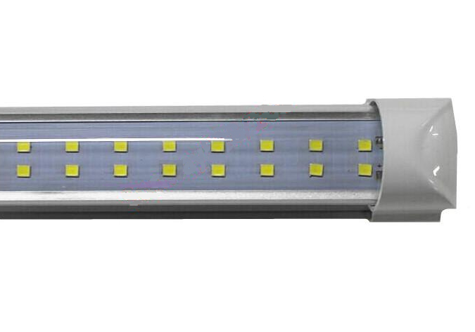 Linkable LED T8 4ft 36w/24w/12w Adjustable 4000K/5000K/6500K Adjustable CLEAR LENS w/Mounting Hardware