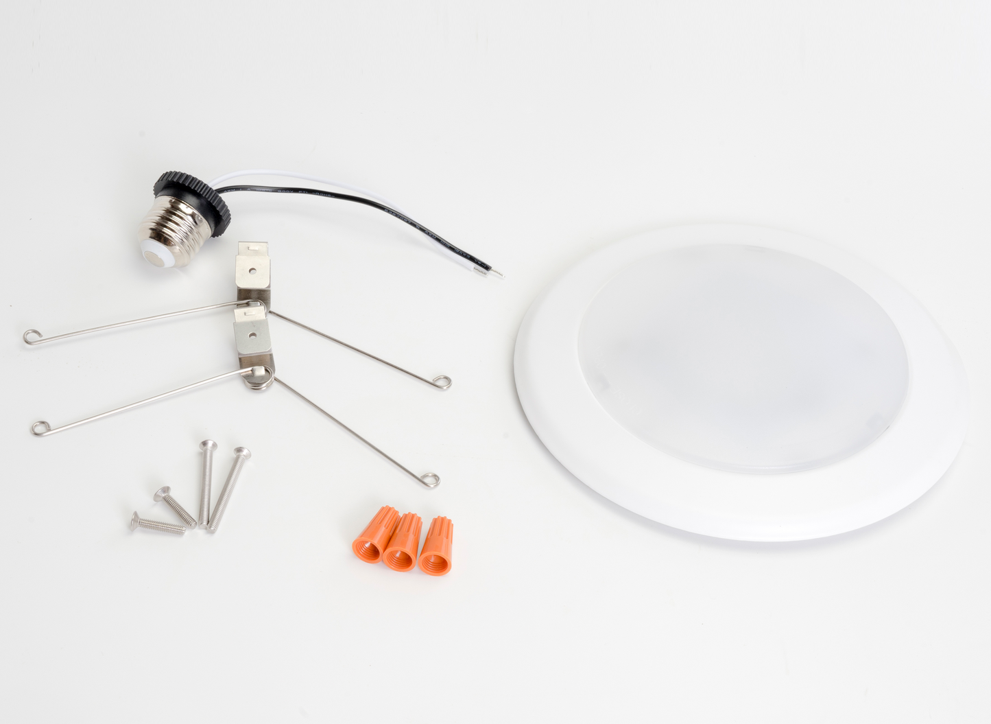 6" Retrofit Kit for Disk Light (Recessed Can Mount)