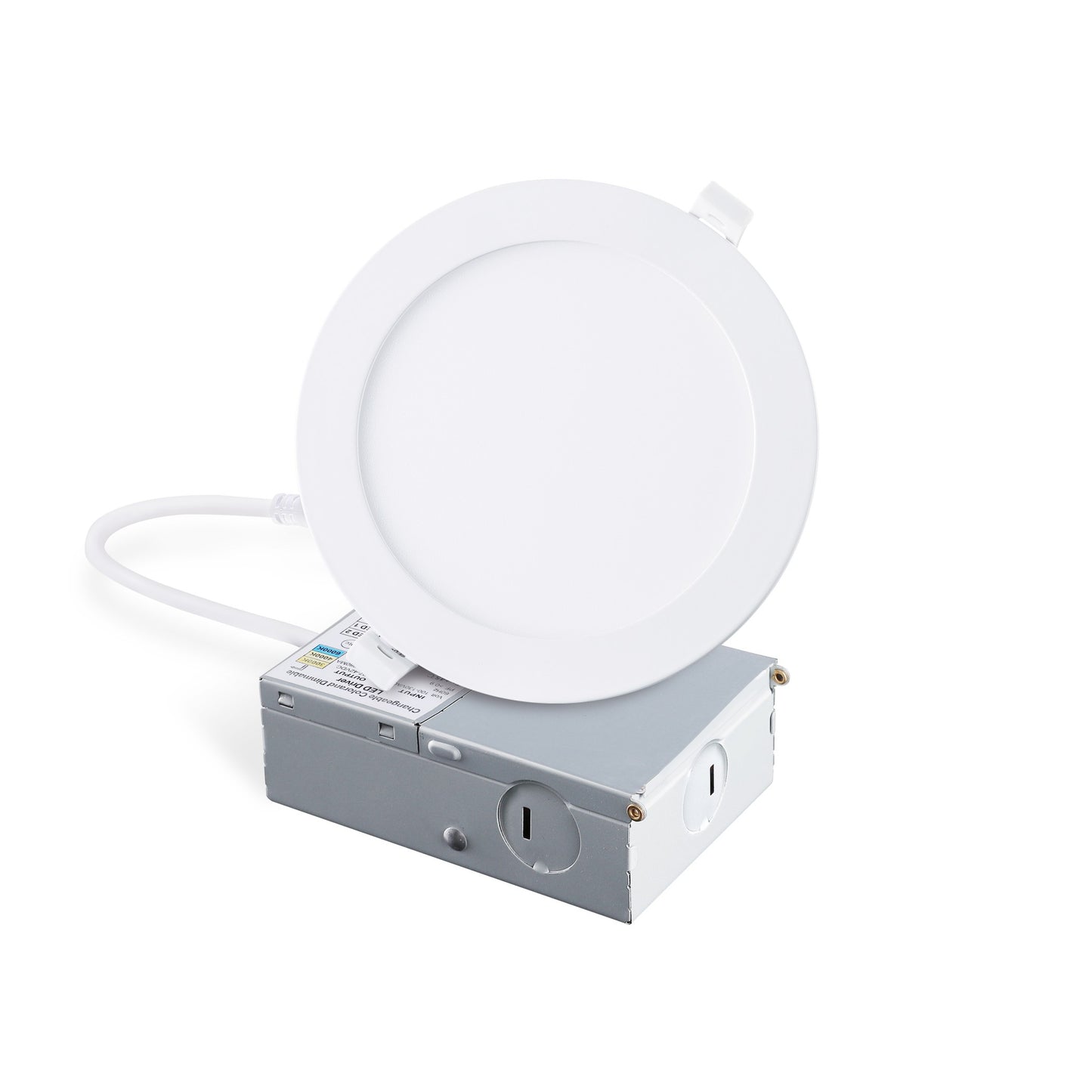 Ultra Thin ROUND 6in 12w 5CCT SWITCHABLE (2700K/3000K/4000K/5000K/6000K) Dimmable