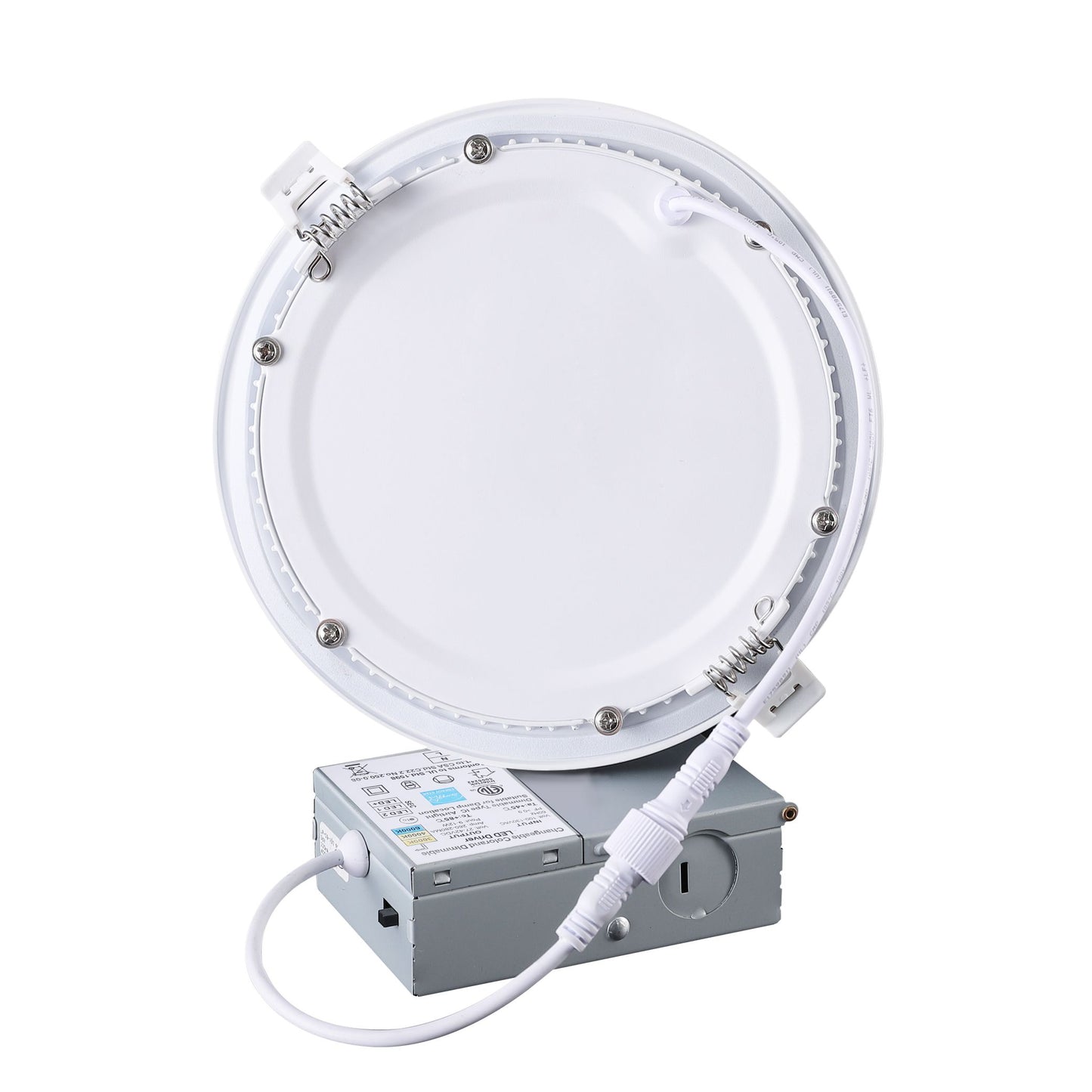 Ultra Thin ROUND 6in 12w 5CCT SWITCHABLE (2700K/3000K/4000K/5000K/6000K) Dimmable