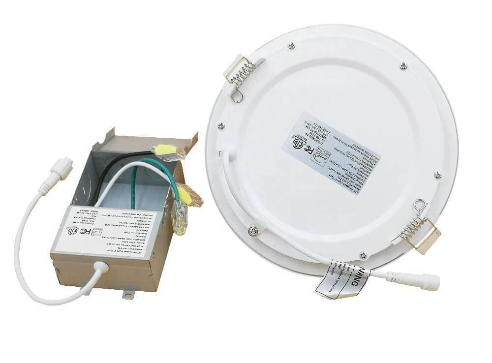 Ultra Thin ROUND 6in 12w 5CCT SWITCHABLE (2700K/3000K/4000K/5000K/6000K) Dimmable