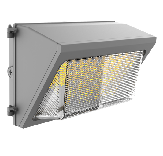 Wall Pack WATTAGE SWITCHABLE (90w/100w/120w) 3CCT SWITCHABLE (3500K/4000K/5000K) PRE-INSTALLED PHOTO EYE - GLASS LENS