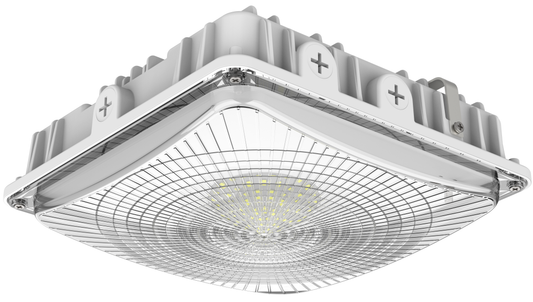 Canopy Light (WHITE) WATTAGE SWITCHABLE (30W/45W/63W) 3CCT SWITCHABLE (4000K/5000K)