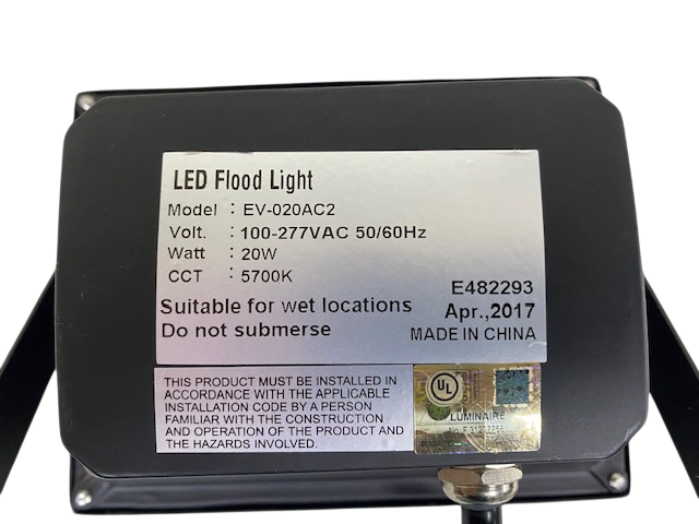 30w Flood Light 4,500lm 5700K 300w PAR Lamp Replacement 100-277V