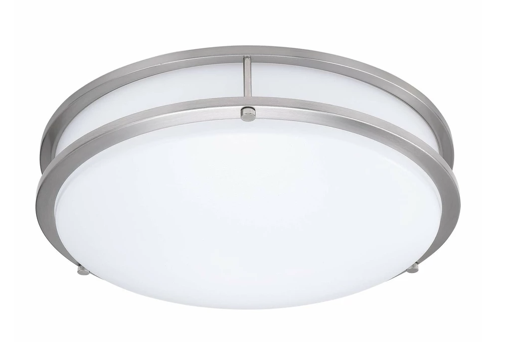 Double Ring Surface Mount Ceiling Light (12in, 14in, 16in) 5CCT SWITCHABLE (2700K/3000K/3500K/4000K/5000K) Dimmable